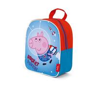 ARDITEX Mochila infantil de George Pig - 24 cm - Color Azul y Celeste - Ideal para la guardería o el colegio