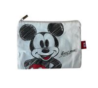 ARDITEX, Neceser Mickey Mouse, Bolsa de Aseo Mickey Mouse, Neceser de Tela con Cremallera, Ideal para Organizar Cosmeticos o Pequeñas Cosas, Algodón Resistente, 22.5 x 16 Cm