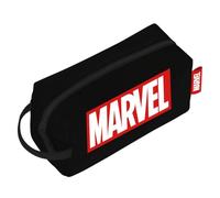 ARDITEX, Neceser Niño Marvel, Bolsa de Aseo para Hombre, Estuche de Marvel con Cremallera, Impermeable, Ideal para Organizar Productos de Aseo o Tus Pequeñas Cosas, 100% PU, 3x22x8 Cm