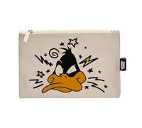 Arditex Neceser Pato Lucas – Looney Tunes con cremallera algodón 22.5 x 16 cm