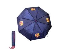 ARDITEX, Paraguas Fc Barcelona Niño, Paraguas Plegable, Regalo del Fc Barcelona, Fabricado en Poliéster, Plegable y Tematizado con Funda, Apertura Manual D 96cm, L 56cm, 8 Paneles