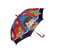ARDITEX. PARAGUAS INFANTIL DE POLIÉSTER, MODELO HARRY POTTER, 8 PANELES, DIÁMETRO 86CM, APERTURA AUTOMÁTICA.