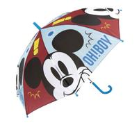 ARDITEX. PARAGUAS INFANTIL DE POLIÉSTER, MODELO MICKEY, 8 PANELES, DIÁMETRO 86CM, APERTURA AUTOMÁTICA.