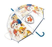 ARDITEX Paraguas infantil, diferentes modelos. Paraguas EVA transparente, 8 paneles, diámetro 67 cm, forma de burbuja, apertura manual.Mango con impresión. (PAW PATROL 2)