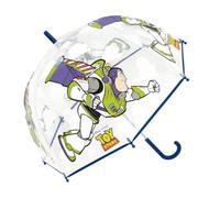 ARDITEX Paraguas Infantil Transparente Toy Story, EVA, 67cm Diámetro, Forma Burbuja, Apertura Manual, 8 Paneles