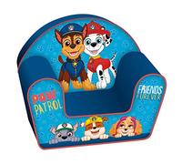 ARDITEX Sillón Infantil Patrulla Canina, Sofá Desenfundable de Espuma 42x52x32cm