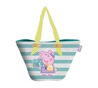 ARDITEX Peppa-Straw - Cesta (40 x 25 x 14 cm), Multicolor