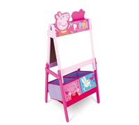 PEPPA PIG - Caballete de madera de doble cara 54x45x117cm