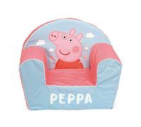 ARDITEX Sillón Infantil Peppa Pig, Sofá Desenfundable de Espuma 42x52x32 cm