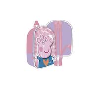 ARDITEX PP13162 Mochila 3D de 26x31x10cm de EONE-Peppa Pig
