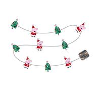ARDITEX PP14021 Guirnalda de Luces de Navidad con 10 Leds cálidos - 165cm. de EONE-Peppa Pig