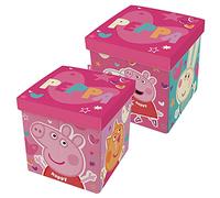 ARDITEX PP14451 - Asiento de Tela Plegable de 30 x 30 cm de EONE-Peppa Pig