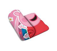 ARDITEX Manta de Coralina Peppa Pig, Poliéster 150 x 95cm. Suavidad y calidez garantizadas