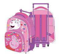 ARDITEX PP16435 Trolley de 24x36x12cm con Base Plegable de EONE-Peppa Pig