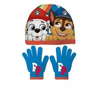 ARDITEX PW14827 Set de Guantes mágicos y Gorro de poliéster de Nickelodeon-Patrulla Canina