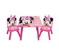 Minnie Mouse - Set de mesa y 2 sillas