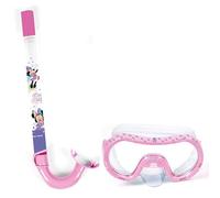 Arditex Set de Snorkel Infantil con máscara y Tubo Minnie Mouse Disney - Máscara Ajustable 14x20,5x11 cm, Tubo de 33 cm, a Partir de 3 años, para Jugar y bucear en la Piscina o en la Playa