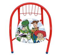 ARDITEX Silla Infantil de Metal, Toy Story, Roja, 35.5 x 30 x 33.5 cm, con Asiento Acolchado