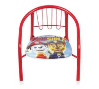 ARDITEX Silla Infantil Patrulla Canina, Silla Metal 35,5 x 30 x 33,5 cm Roja