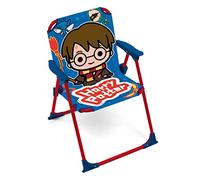 ARDITEX Silla Plegable con Brazos de Harry Potter - 38x32x53cm - Adecuado para jardín, Camping, Playa o montaña - Ideal para niños y niñas.