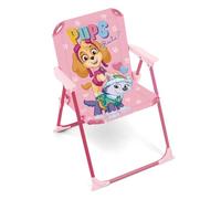 ARDITEX Silla Plegable con Brazos de Skye y Everest de la Patrulla Canina - 38x32x53cm - Adecuado para jardín, Camping, Playa o montaña - Ideal para niños y niñas.