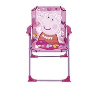 ARDITEX Silla Plegable Infantil Peppa Pig, Silla Exterior 38 x 32 x 53 cm Rosa