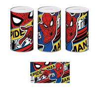 ARDITEX SM15601 Hucha de Metal de 10x10x17.5 cm. de MARVEL-Spiderman