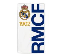 ARDITEX, Toalla Real Madrid, Toalla de Playa Real Madrid de Microfibra, Grande, para Piscina, Tumbona, Baño, Ducha, con Diseño Europeo, 100% Poliéster, 170 x 90 Centímetros, 240 gsm