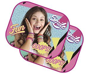 Arditex WD11540 Set de 2 Parasoles Coche Viseras Col con Lamina de Soy Luna