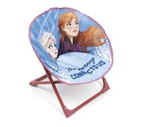 ARDITEX Silla Redonda Plegable Frozen II, Silla Infantil de Luna, Ø 50 cm
