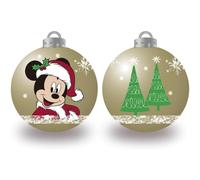 Arditex Bolas para árbol de Navidad WD13423 Pack de 6 diámetro 8 cm Disney-Mickey