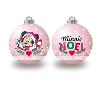 ARDITEX WD14012 Pack de 10 Bolas árbol de Navidad diámetro 6cm. de Disney-Minnie