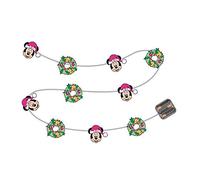 ARDITEX WD14014 Guirnalda de Luces de Navidad con 10 Leds cálidos - 165cm. de Disney-Minnie