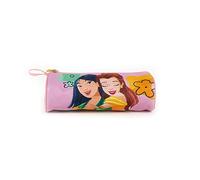 ARDITEX WD15394 Lapicero Portatodo Cilíndrico de 21x7x7cm de Disney-Princesas
