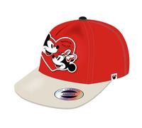 ARDITEX WD16192 Gorra de Loneta de Algodón con Bordados de Disney-Minnie