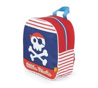 ARDITEX Mochila infantil de Piratas - 24 cm - Color Azul y Rojo - Ideal para la guardería o el colegio