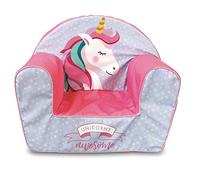 ARDITEX Sillón Infantil Unicornio, Sofá Desenfundable de Espuma 42 x 52 x 32 cm