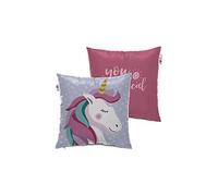 ARDITEX Cojín Cuadrado de Unicornio para Sofá, Cama, Silla 40 x 40 cm