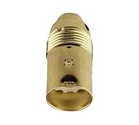 Arditi - Portalámparas metálico de tres piezas con casquillo E14 y camisa lisa, 590/Ft/Pps/T230/Ot/M/Ean1/S10, 100, Pde/E14-033990-028012-033704