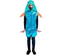 ARDOUR VAN Disfraz de Pez azul para adulto