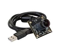 Arducam 1080P Módulo de cámara USB de ángulo ultra amplio WDR para computadora, 2MP CMOS IMX291 160 grados ojo de pez mini UVC USB2.0 Webcam Board con micrófono, cable de 3.3 pies para Windows Linux