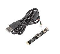 Arducam Cámara USB de enfoque automático de 5 MP para Raspberry Pi y computadora, OV5648 USB 2.0 Lightburn de 1/4 pulgadas, cámara web de video con micrófono