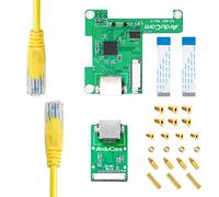 Arducam Kit de extensión de cable para cámara Raspberry Pi, extensión de hasta 15 metros, compatible con cámara Raspberry Pi V1/V2/HQ y módulo de cámara de enfoque automático de 16 MP