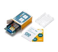 Arduino 4 Relays Shield [A000110] - Placa de expansión 4 relés, Ideal para controlar Dispositivos eléctricos, PLCs y proyectos de automatización IDE.