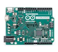 Arduino Leonardo with Headers [A000057] - Placa de Desarrollo con microcontrolador ATmega32U4, Compatible IDE, Ideal para proyectos electrónicos, interfaces HID y Aplicaciones DIY.