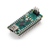 Arduino Nano [A000005] - Placa de Desarrollo compacta y Potente, Compatible con Arduino IDE, Ideal para proyectos electrónicos, Robots, autómatas y Aplicaciones de Bricolaje.