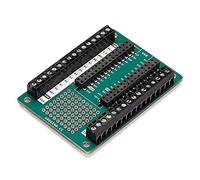 Arduino Nano Screw Terminal Adapter (Single board) [ASX00037] - Adaptador de terminal de tornillo para placas Arduino Nano, ideal para conexiones confiables y proyectos de bricolaje