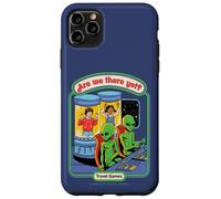 Are We There Yet Alien UFO Retro Vintage Funny Adult Humor Carcasa para iPhone 11 Pro Max