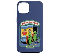 Are We There Yet Alien UFO Retro Vintage Funny Adult Humor Carcasa para iPhone 13