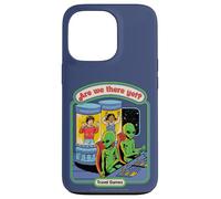 Are We There Yet Alien UFO Retro Vintage Funny Adult Humor Carcasa para iPhone 13 Pro